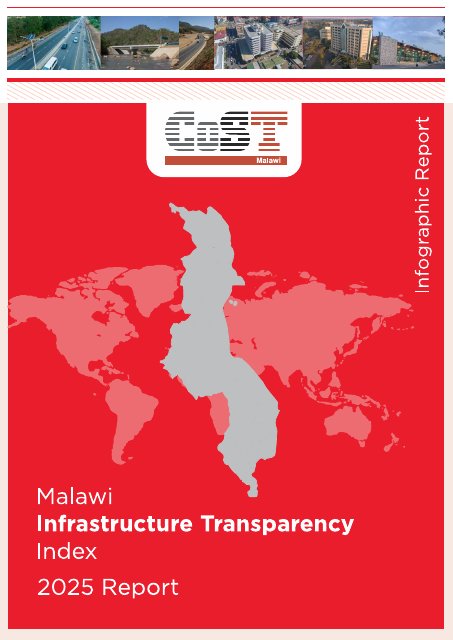 Portada de CoST Malawi ITI Report 2025
