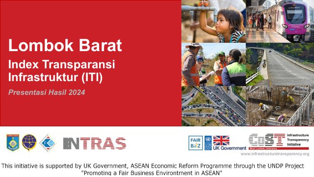 Portada de CoST West Lombok ITI Summary Report 2024